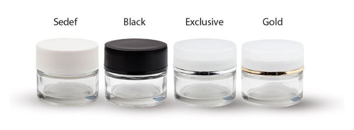 GLASS CREAM JAR 2