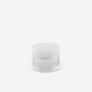 GLASS CREAM JAR