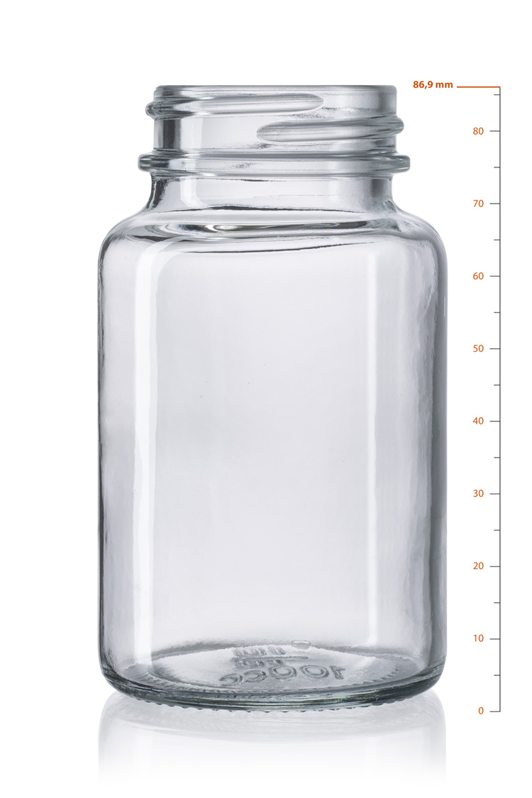 Glass pill containers 2