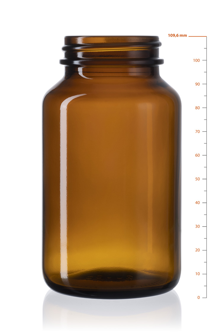 Glass pill containers 2