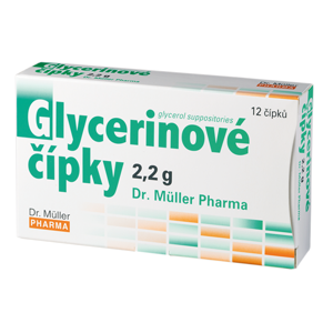 Glycerine Suppositories 2.2 g, 12 pcs