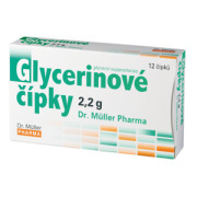 Glycerine Suppositories 2.2 g, 12 pcs