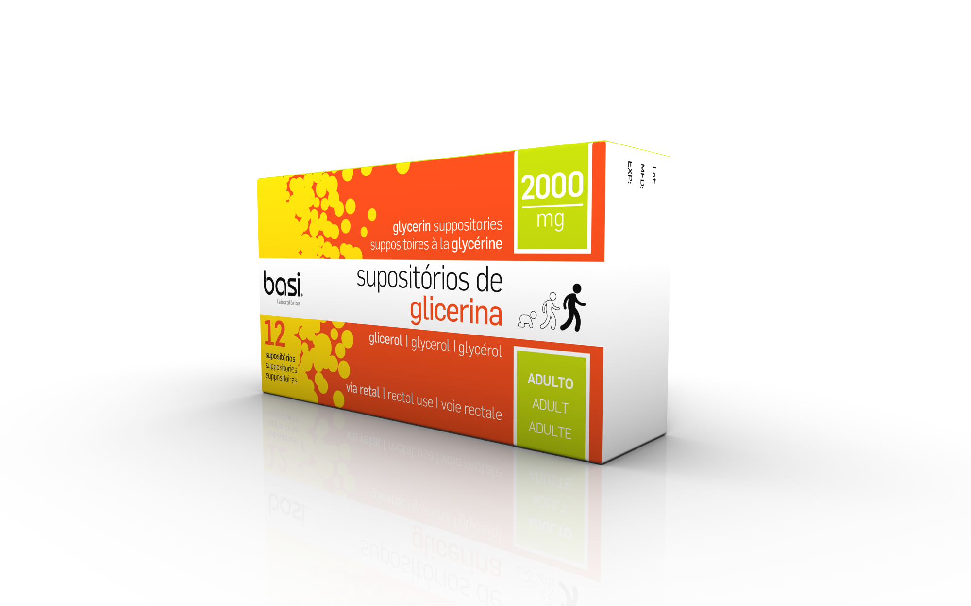 Glycerol Suppositories Basi® 0.6 g, 1 g, 2 g