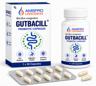 GUTBACILL – Bacillus coagulans Probiotic Capsules 4 Billion CFU