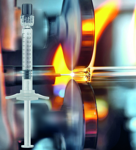 Gx RTF® metal-free glass syringes