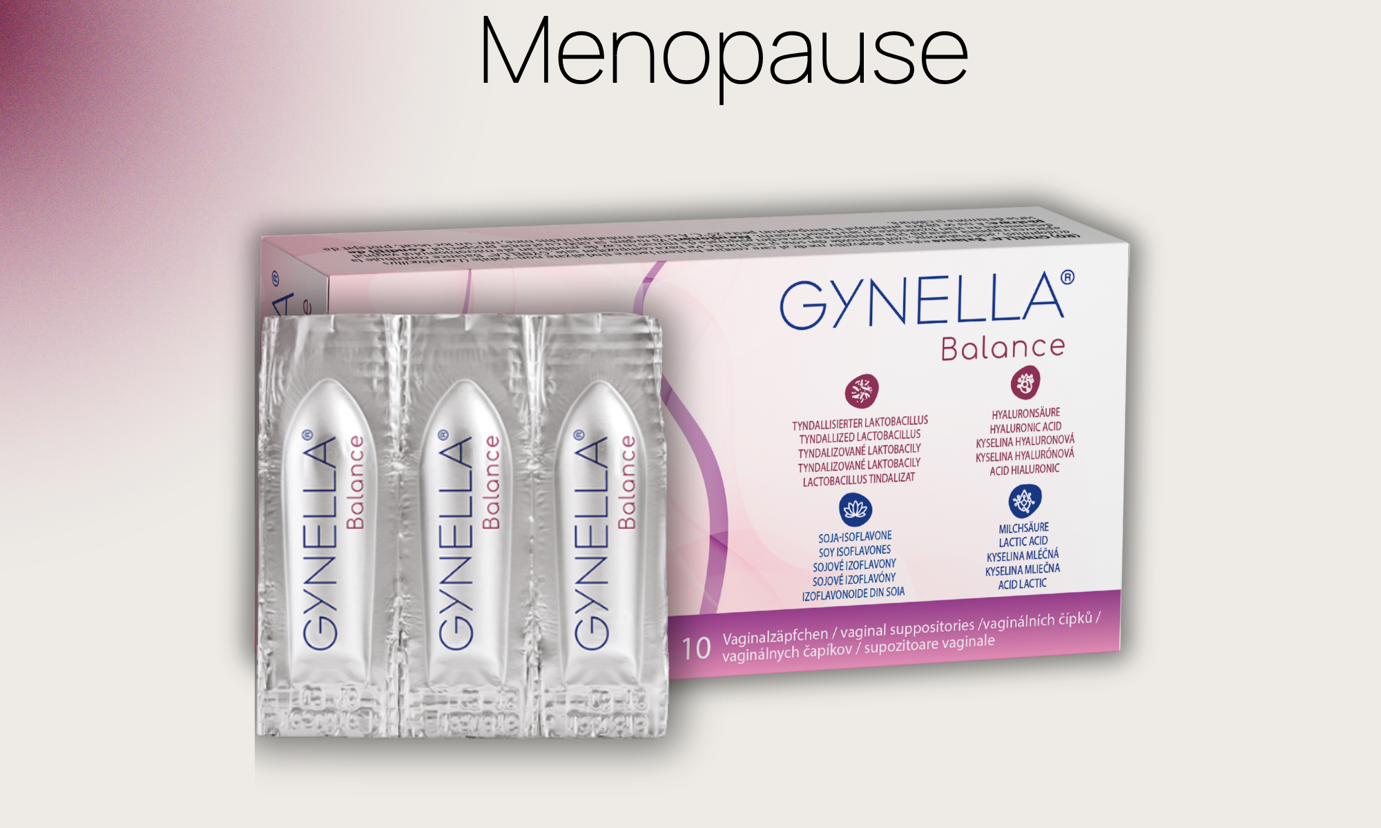 GYNELLA® MENOPAUSE LINE