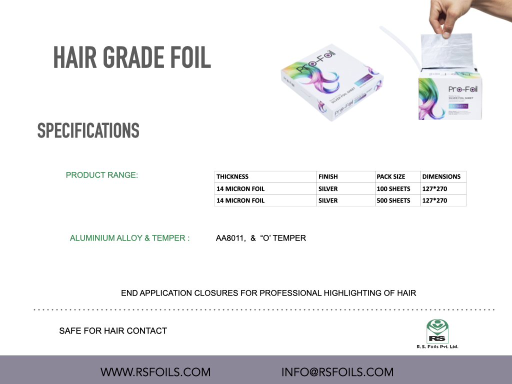 HAIR GRADE FOIL