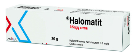 Halomatit 0.05% Cream, 30g tube (Halometasone Monohydrate)