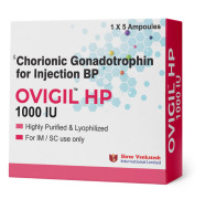 HCG/Chorionic Gonadotrophin for Injection - OVIGIL HP 1000 IU