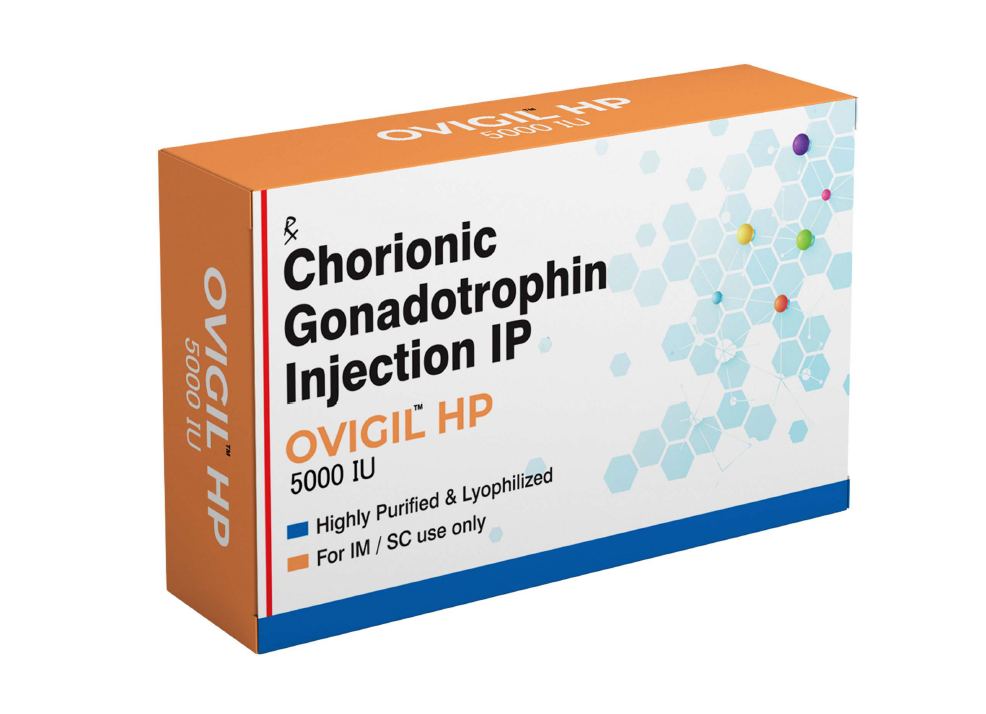 HCG/Chorionic Gonadotrophin for Injection -OVIGIL HP 5,000 IU 2