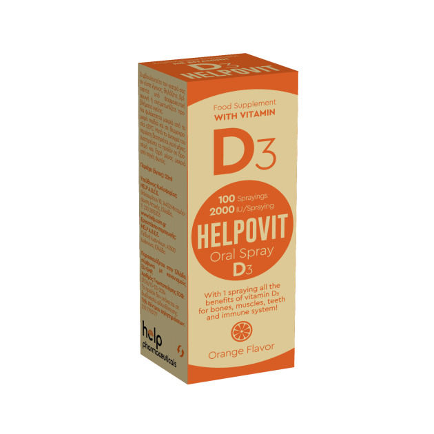 Helpovit - D3 Oral spray 2.000 IU/spray