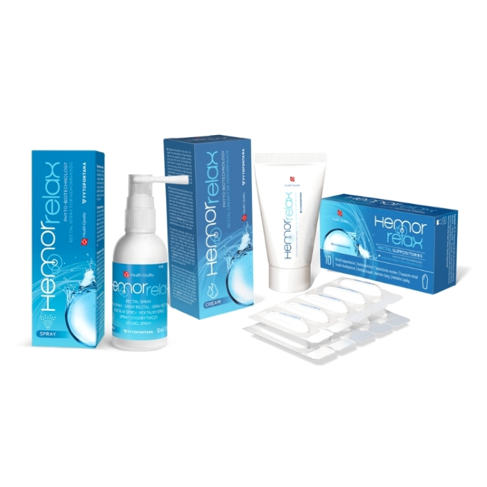 HEMORRELAX rectal cream & suppositories with BOTOX effect  - MDR certified medical device 3