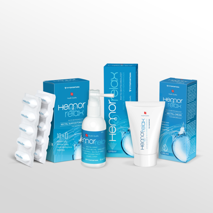 HEMORRELAX rectal cream & suppositories with BOTOX effect  - MDR certified medical devices 3