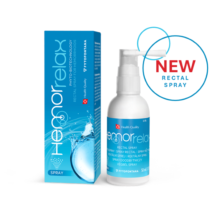 HEMORRELAX rectal cream & suppositories with BOTOX effect  - MDR certified medical devices 2