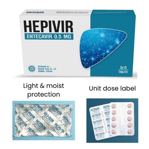 Hepivir (Entecavir 0.5 mg)