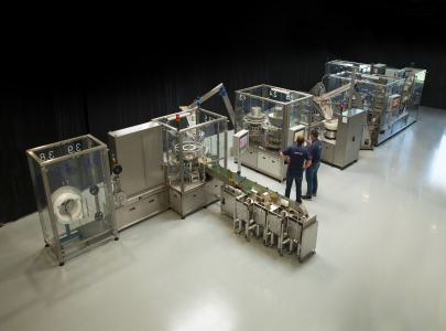 High Speed Continuous Motion Assembly and Test Machine