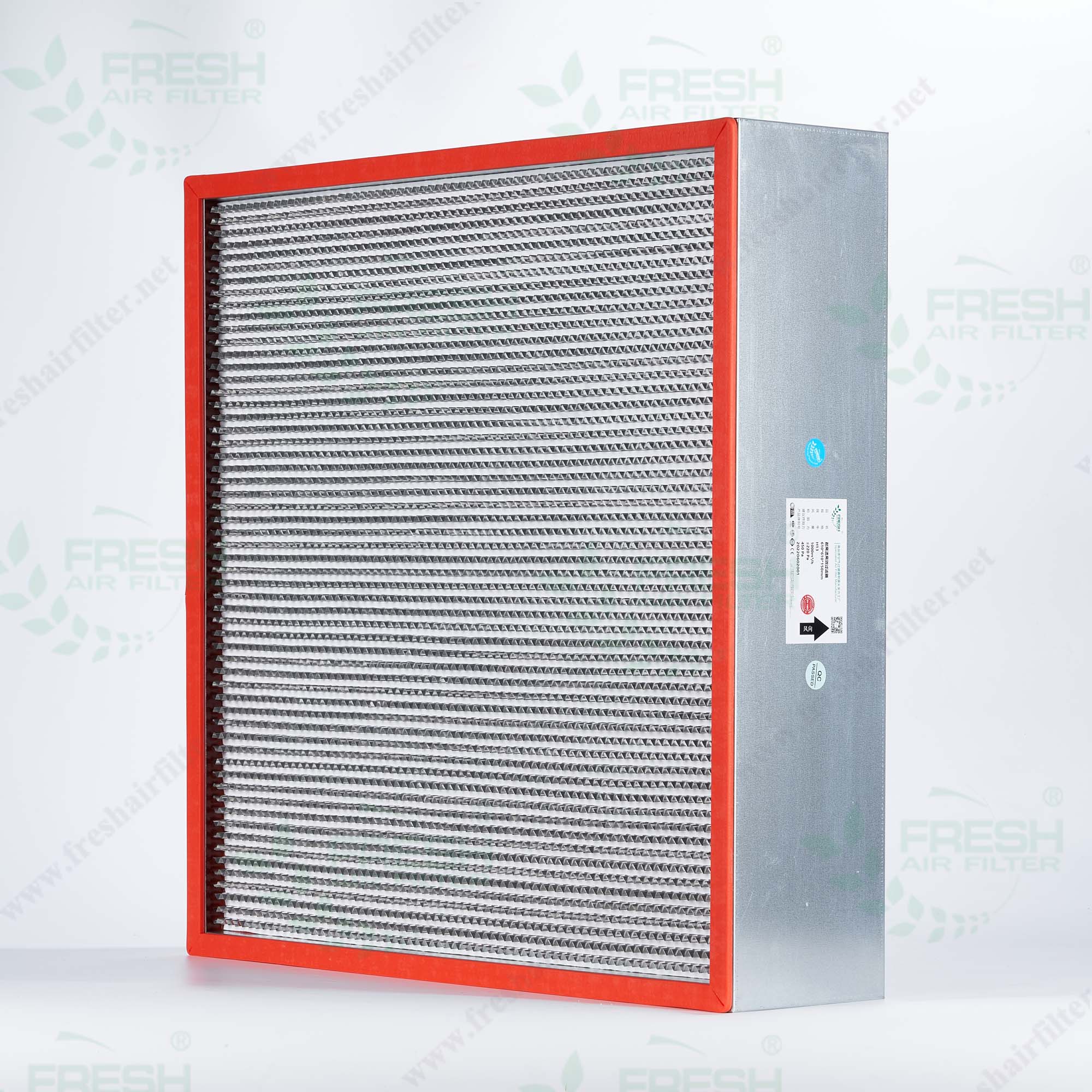 High Temperature Resistant Air HEPA Filter 2