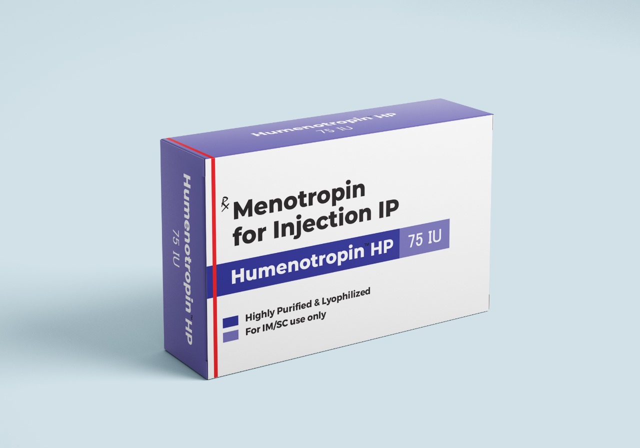 HMG/Menotrophin for Injection BP 75 IU -Humenotropin HP 75 IU 3