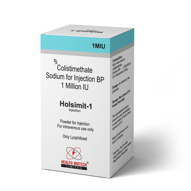 HOLSIMIT-1 : COLISTIMETHATE SODIUM FOR INJECTION BP 1 MIU