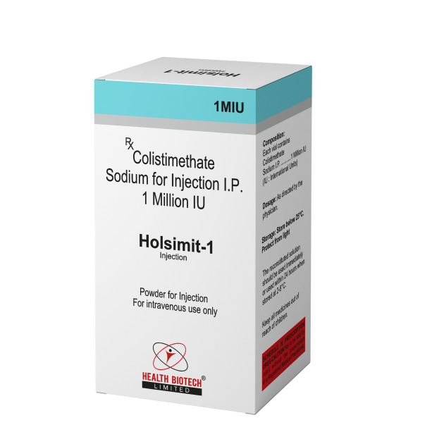 HOLSIMIT-1 : COLISTIMETHATE SODIUM FOR INJECTION IP 1 MIU