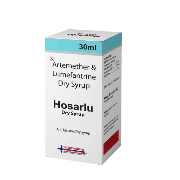 HOSARLU - ARTEMETHER & LUMEFANTRINE DRY SYRUP 30ML