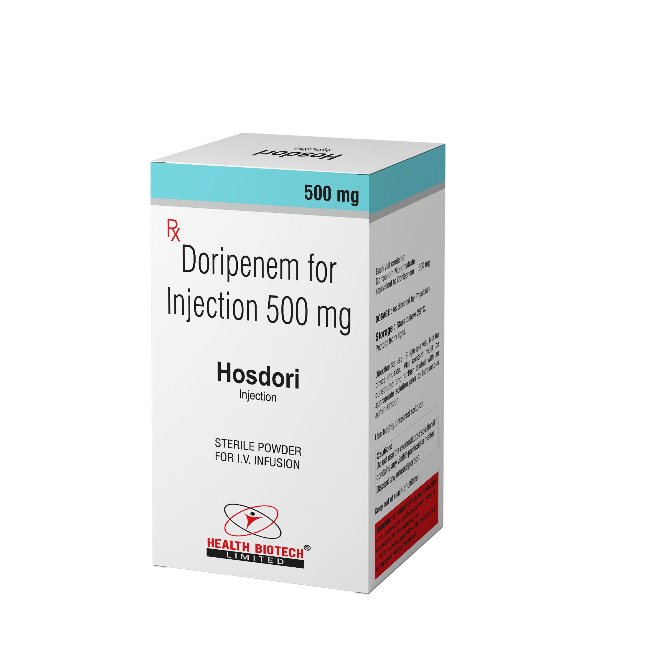 HOSDORI - DORIPENEM FOR INJECTION 500 MG