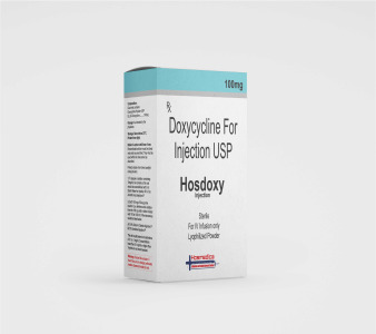 HOSDOXY - DOXYCYCLINE FOR INJECTION USP 100MG
