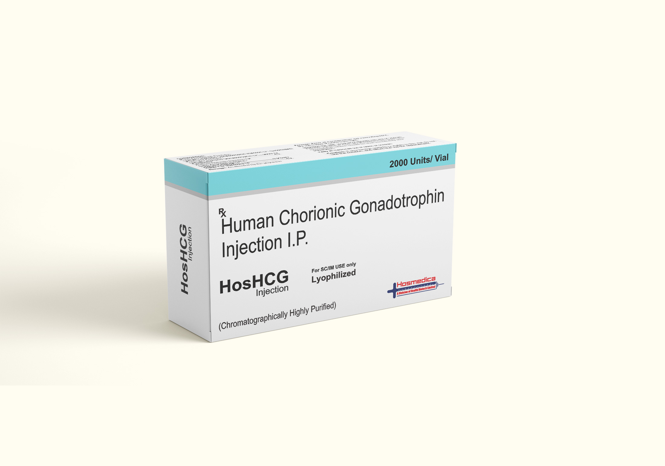 HOSHCG - HUMAN CHORIONIC GONADOTROPHIN INJECTION IP 2000 UNITS
