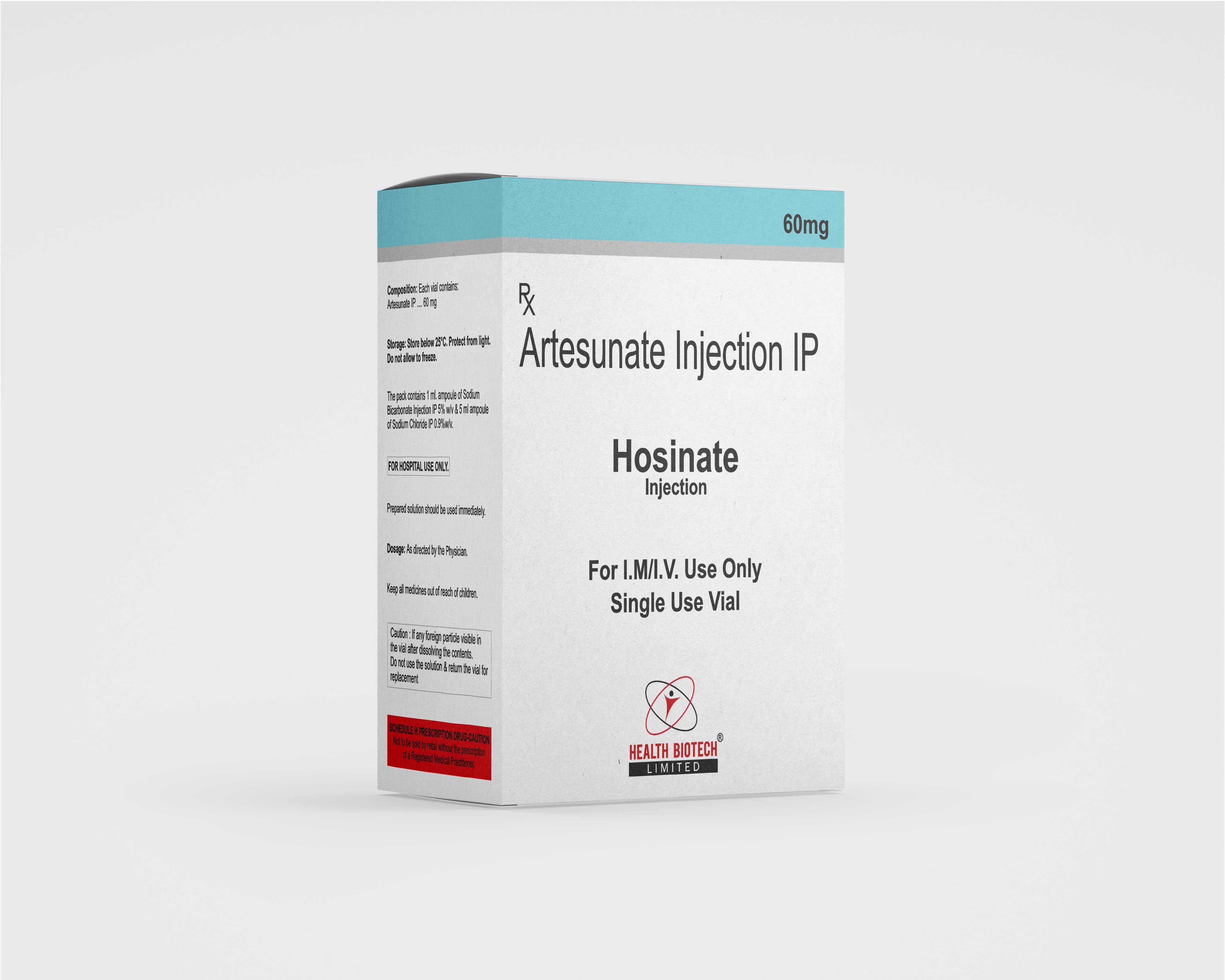 HOSINATE - ARTESUNATE INJECTION IP 60MG