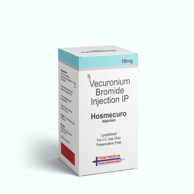 HOSMECURO - VECURONIUM BROMIDE INJECTION IP 10MG