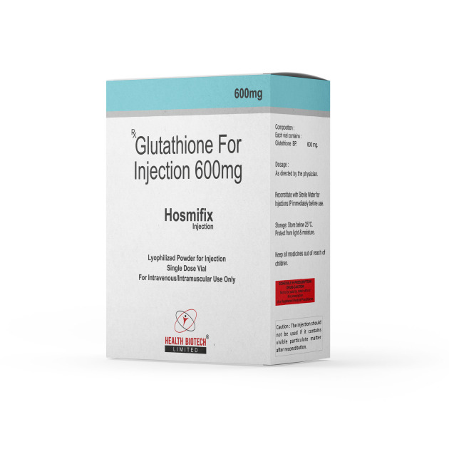 HOSMIFIX - GLUTATHIONE FOR INJECTION 600 MG