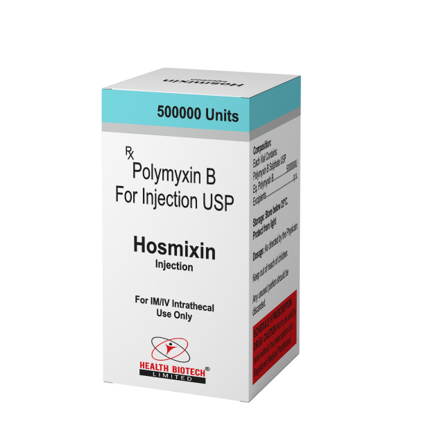 HOSMIXIN - POLYMYXIN B FOR INJECTION USP 500000 UNITS