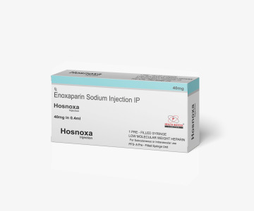 HOSNOXA - ENOXAPARIN SODIUM INJECTION IP 40 MG IN 0.4 ML (PRE-FILLED SYRINGE)