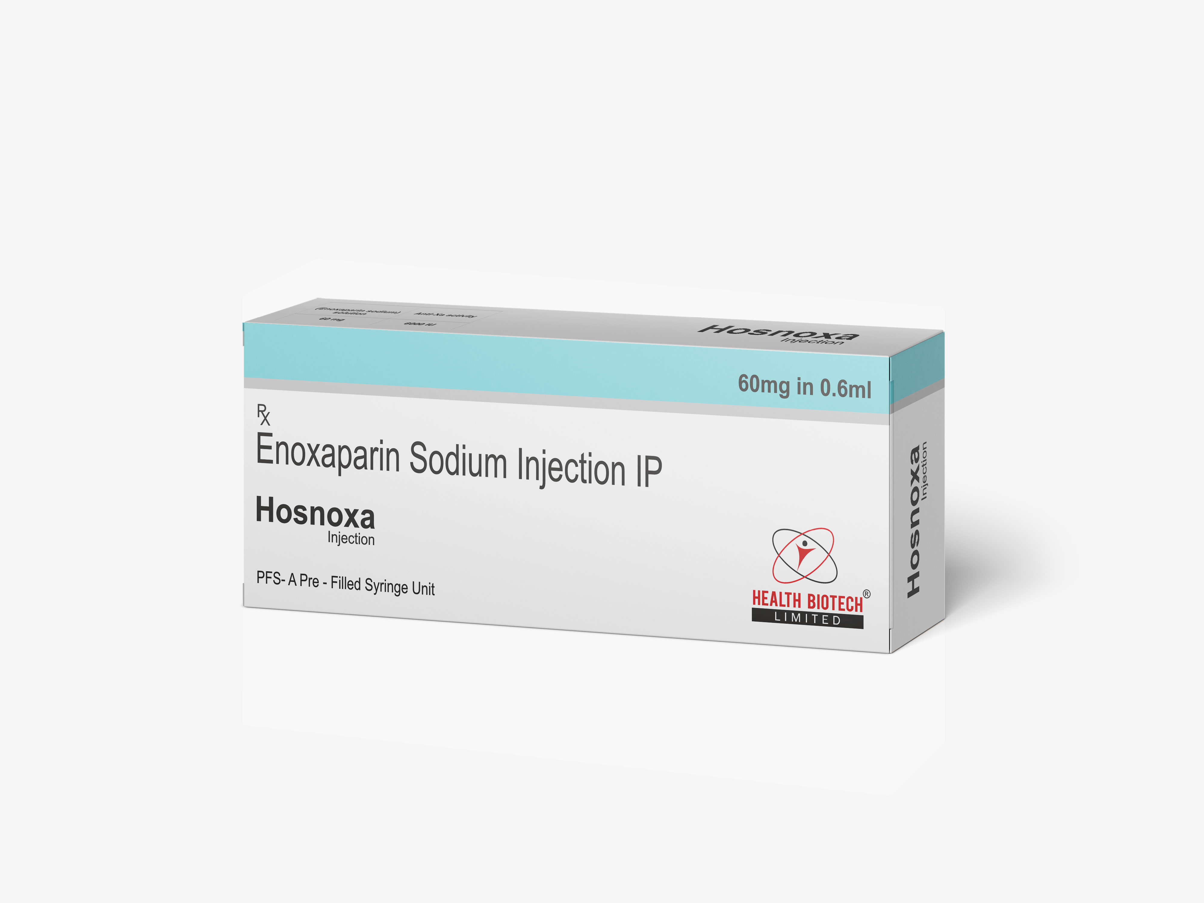 HOSNOXA - ENOXAPARIN SODIUM INJECTION IP 60 MG IN 0.6 ML (PRE-FILLED SYRINGE)