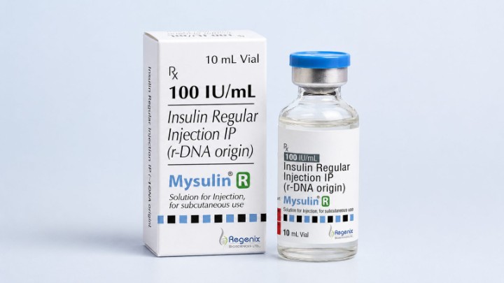 Human Insulin Injection BP (Soluble / Regular) 100 IU/mL (rDNA origin)