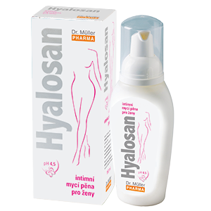 Hyalosan intimate wash foam for woman in puerperium, 150 ml 2