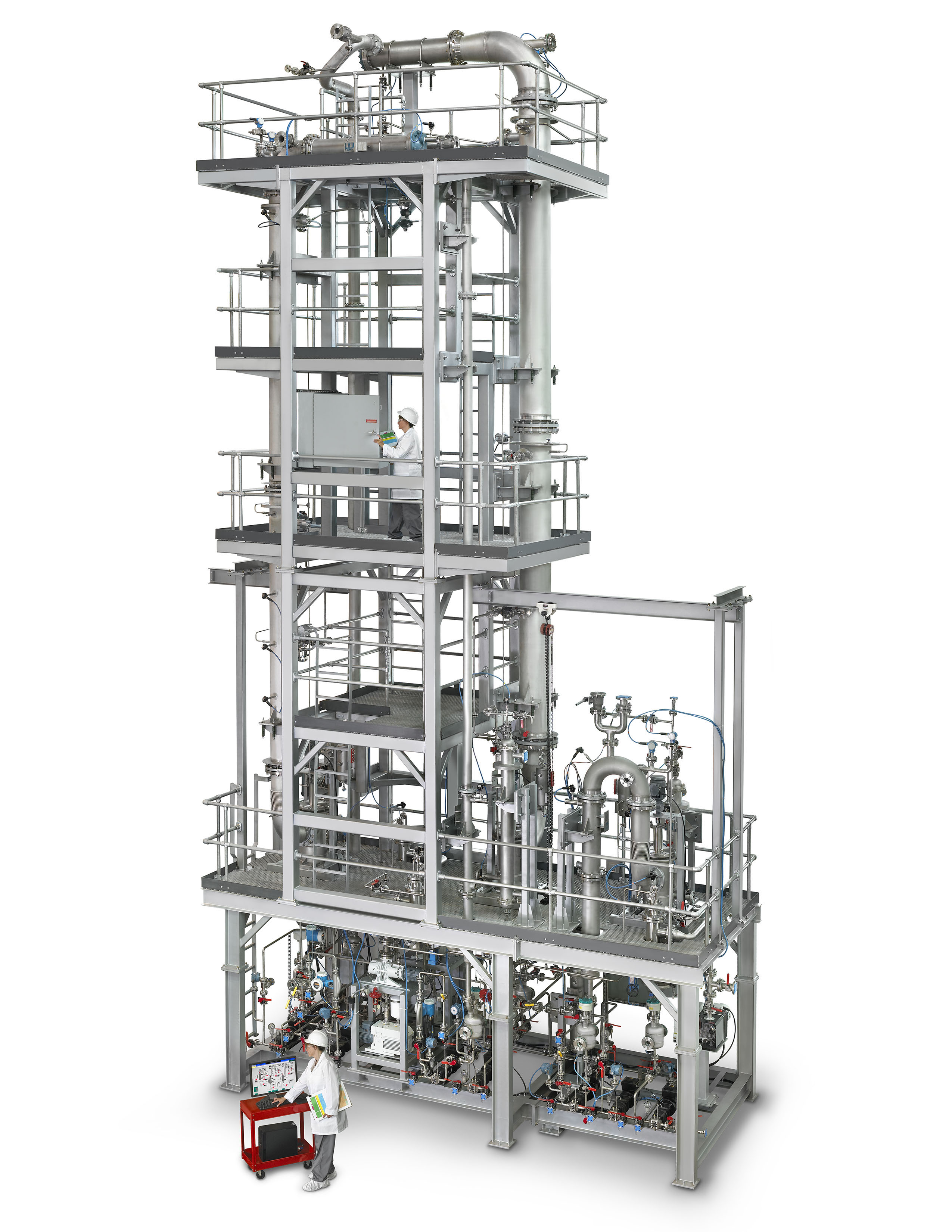 Hybrid Fractionating Column