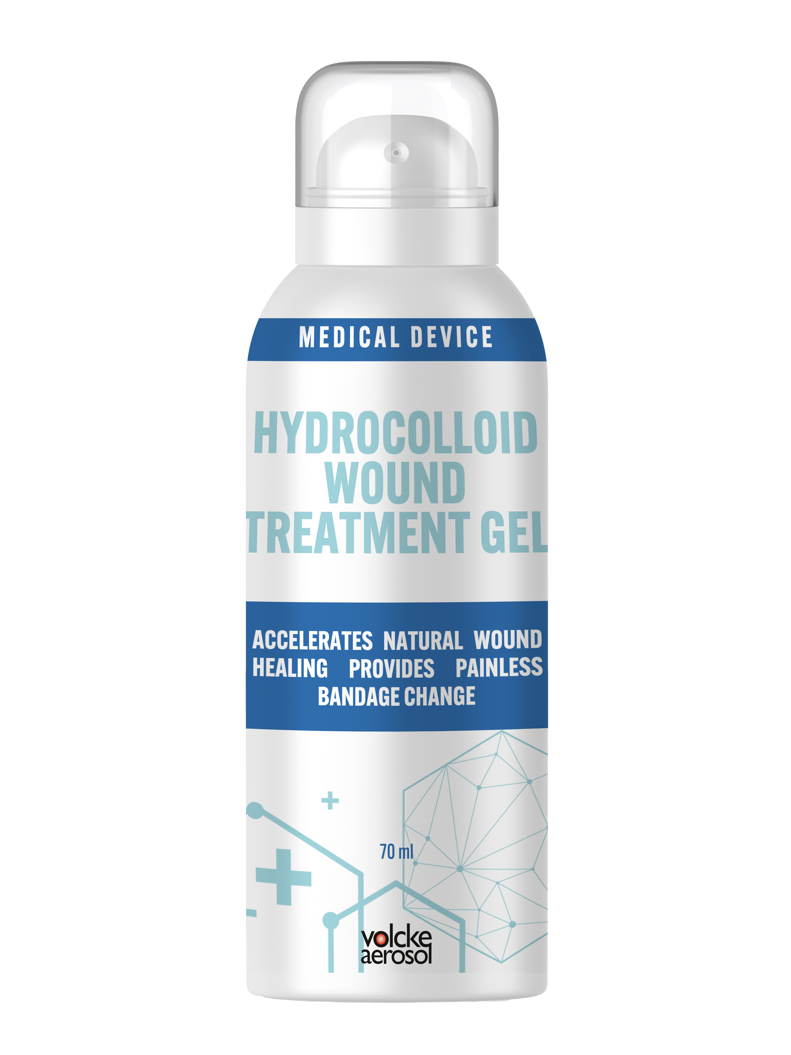 Hydrocolloidal Wound Treatment Gel CE