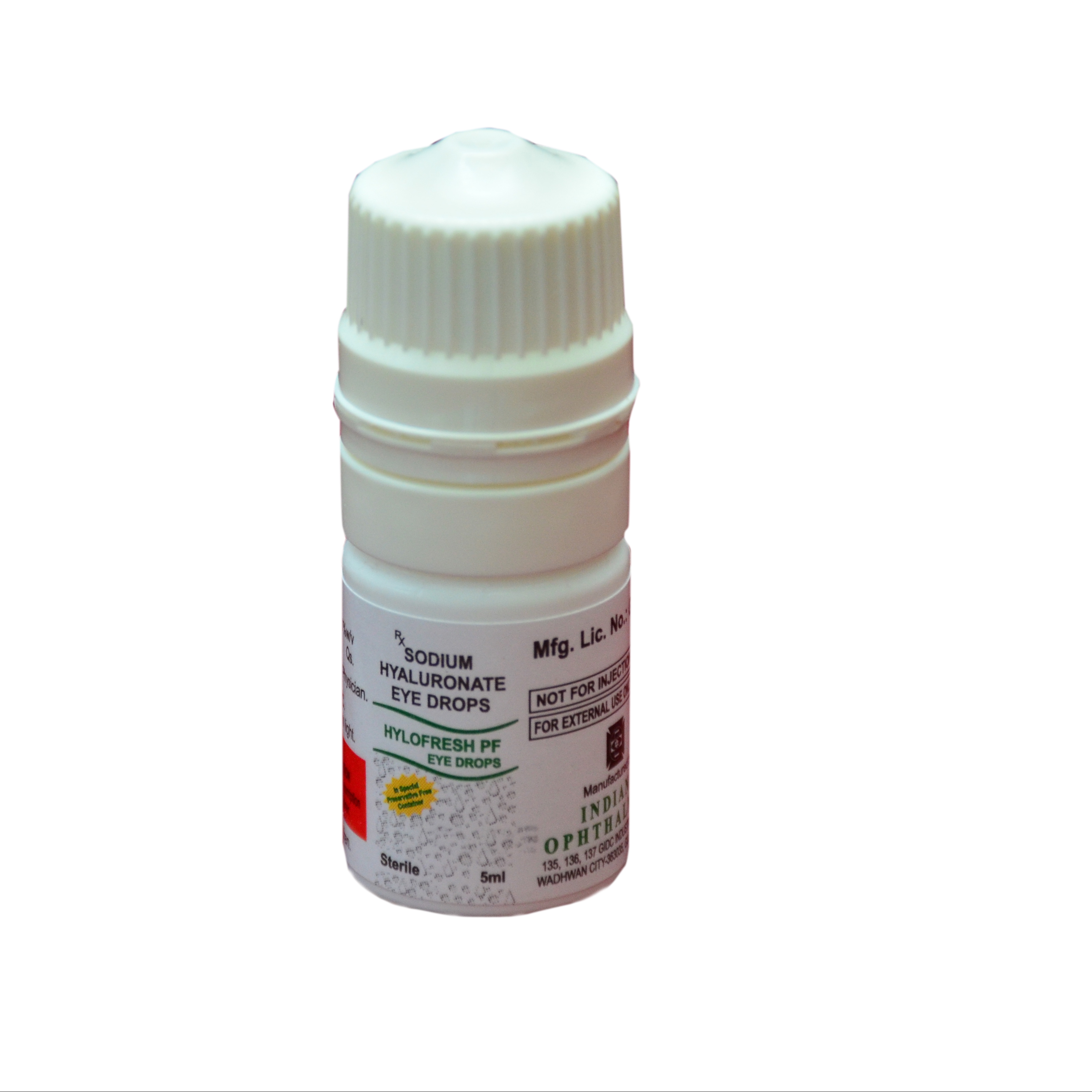 Hylofresh Lubricant eye drops CE Medical Device OTC 2