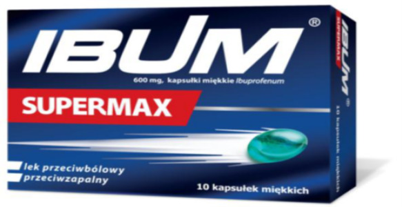 IBUM SUPERMAX 600mg (Ibuprofen)