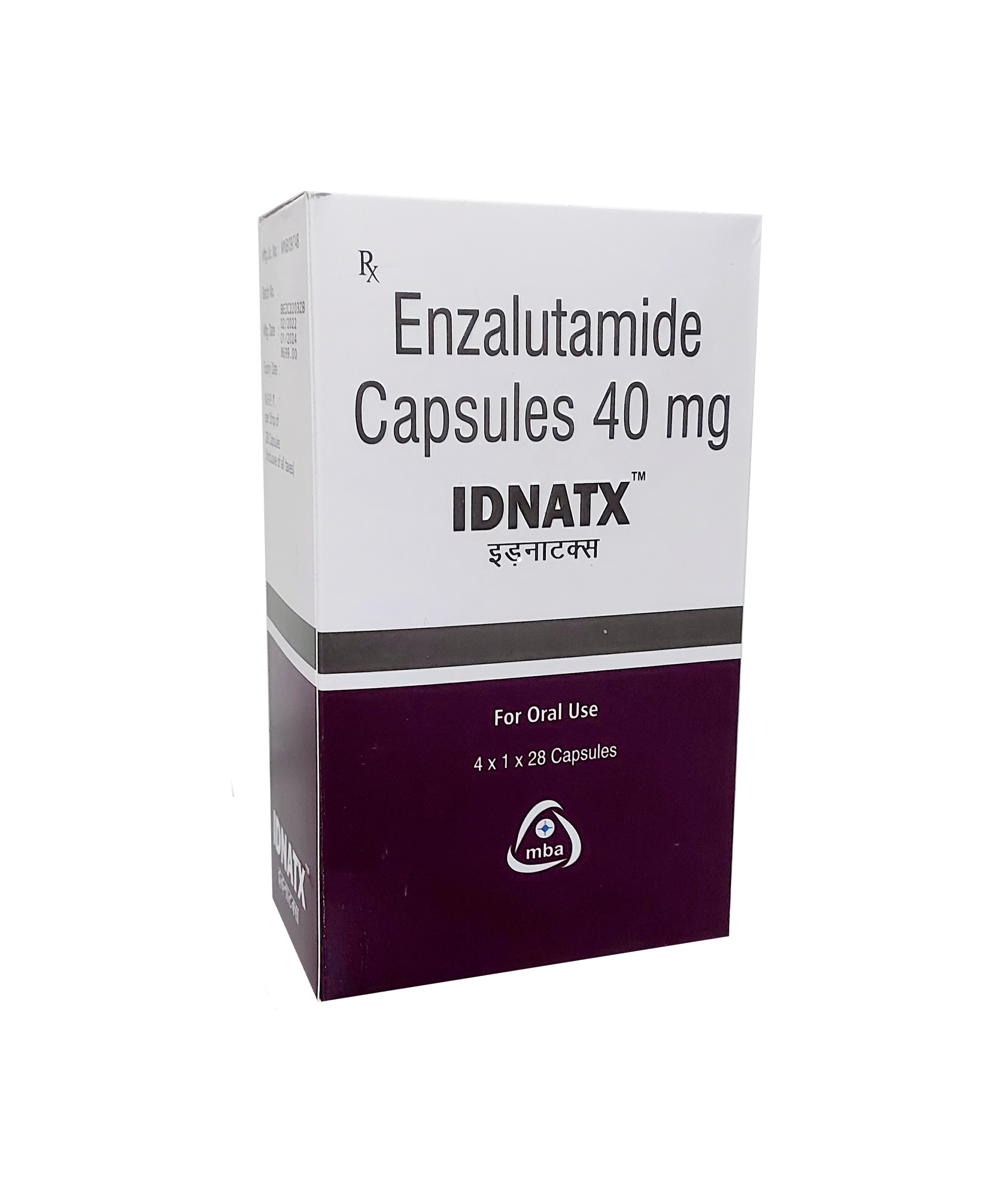 IDNATX 40MG -Enzalutamide Capsules 40mg 2