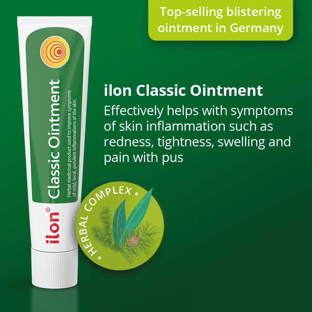 ilon Classic Ointment - No.1 in German pharmacies