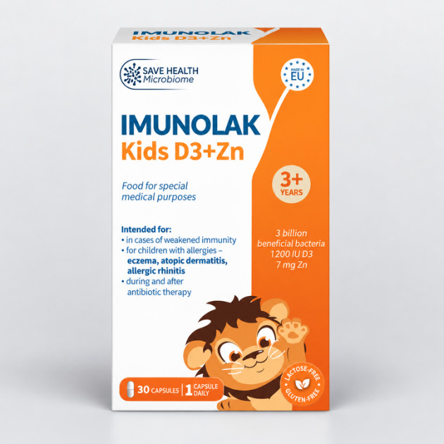 IMUNOLAK Kids D3+Zn