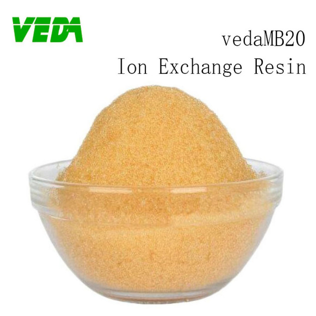 Industrial Demineralization Applications mixed bed ion exchange resin vedaMB20