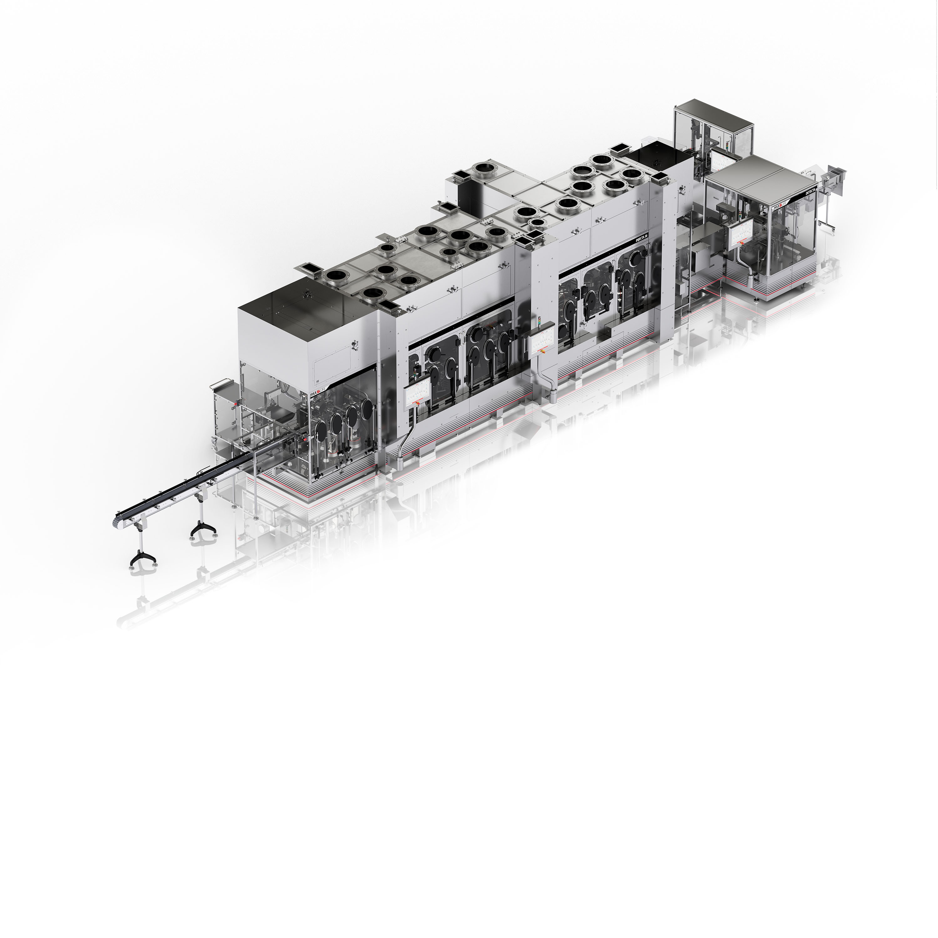 INJECTA 36, high-speed, advanced robotic processing for Ready-To-Use syringes 1