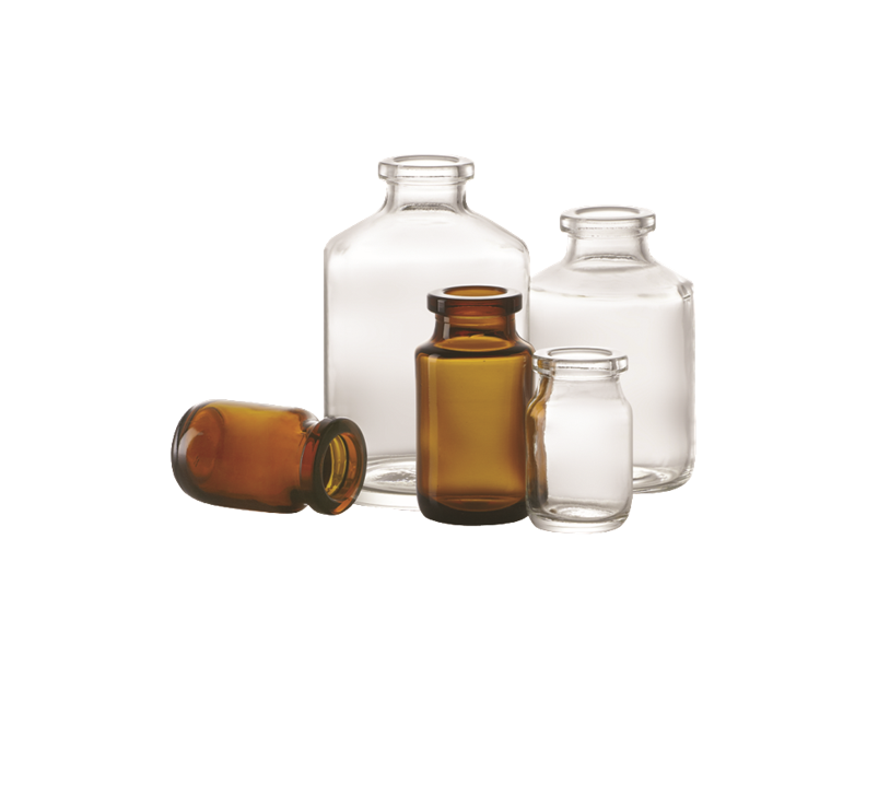 Injectable vials in molded glass - EasyLyo