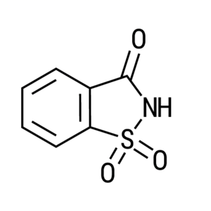 Insoluble saccharin