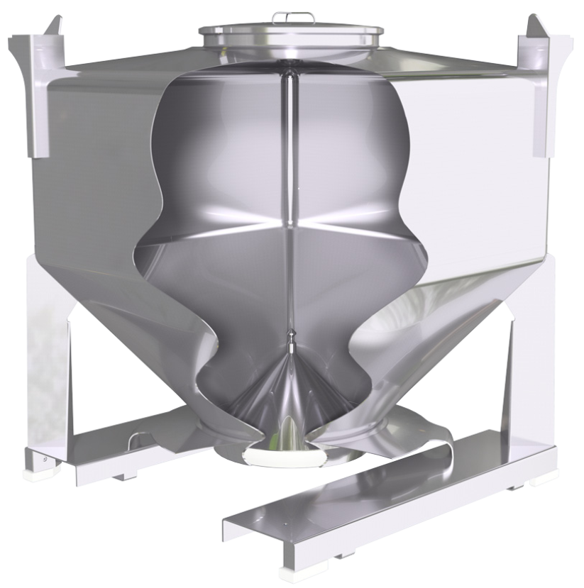 Intermediate Bulk Containers for handling powders and granules.