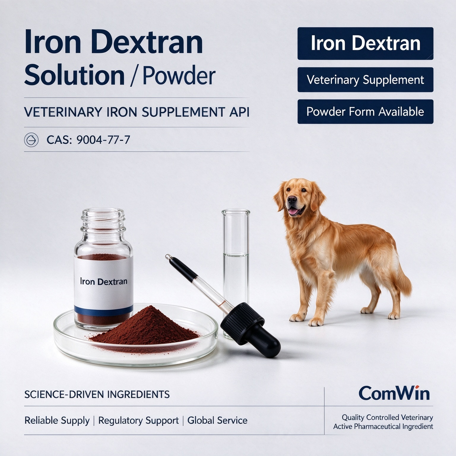 Iron Dextran Solution， Powder