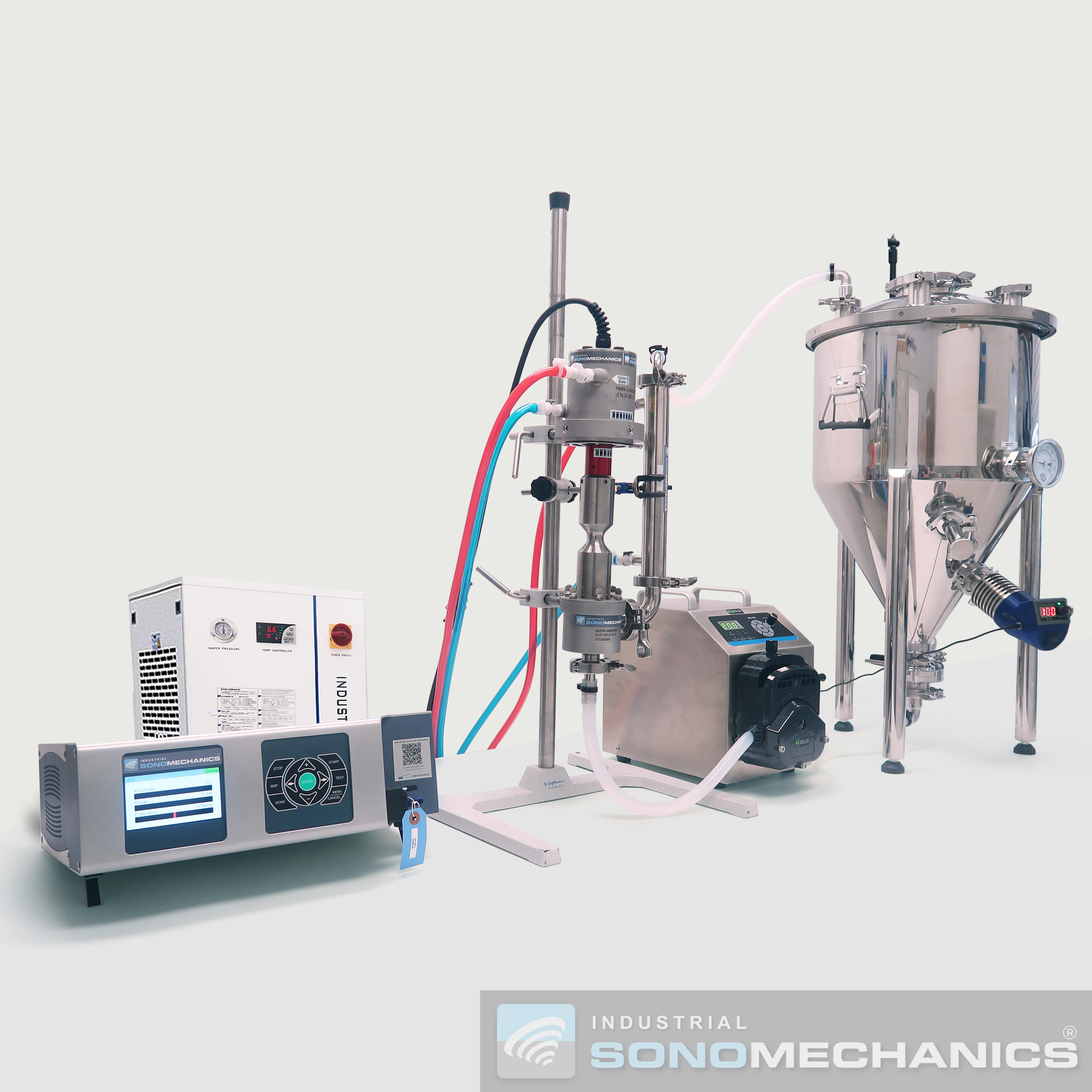 ISP-3600 (industrial-scale) ultrasonic liquid processor 1